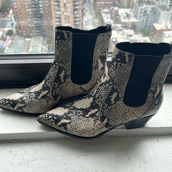 Paige Willa Snakeskin Boot - Picture 6 of 9